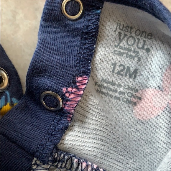 Carter’s Romper 12M  🌼💘 - Picture 3 of 3